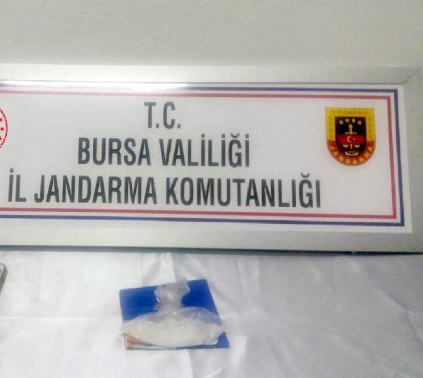 Bursa'da uyuşturucu ticaretine 1 gözaltı