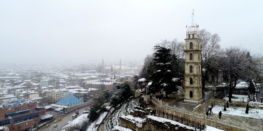 Bursa’da kış manzarası