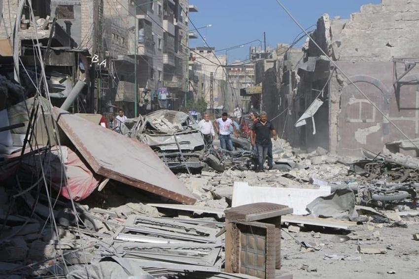 Esad rejimi ve Rus savaş uçakları İdlib’e yine saldırdı