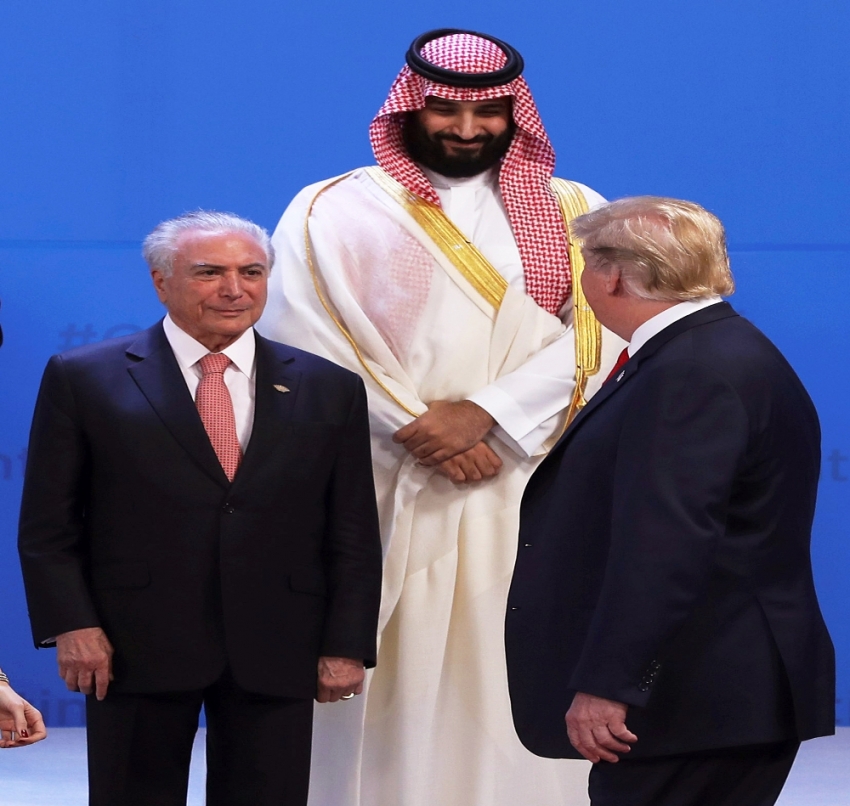 Trump ve Veliaht Prens Selman görüştü