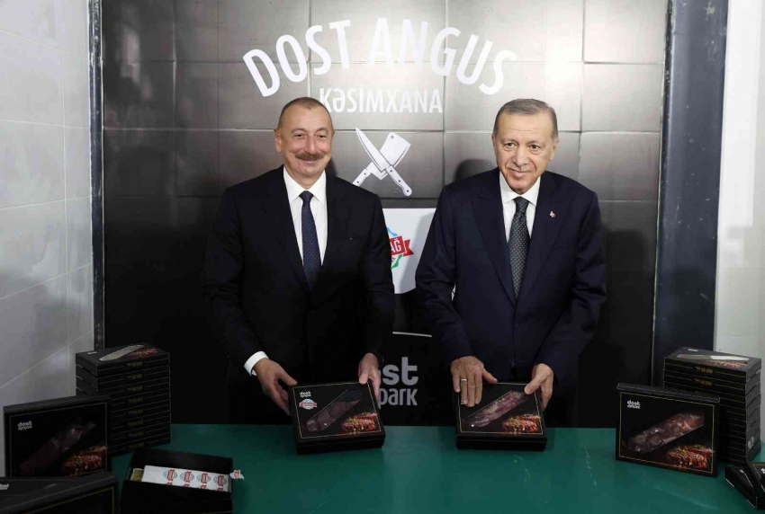 Cumhurbaşkanı Erdoğan ve Aliyev, Dost Agropark Akıllı Tarım Köyü Projesi’nin ilk etabının açılışı gerçekleştirdi