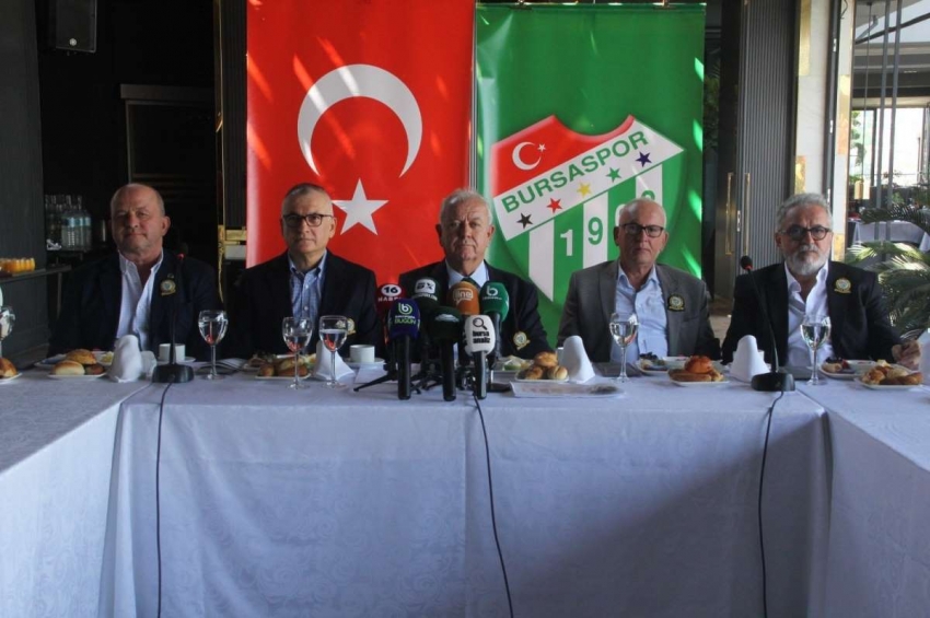 Bursaspor Divan Yönetimi'nden önemli açıklama