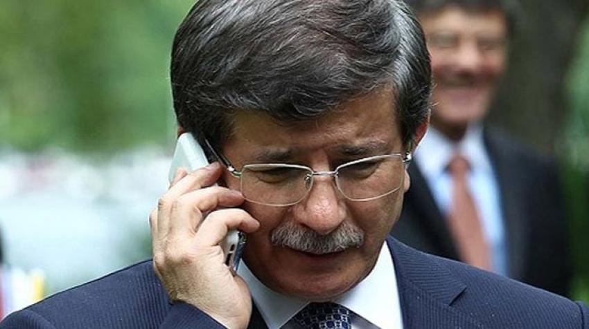 Davutoğlu, Merkel Ve  Şerif ile telefonda görüştü