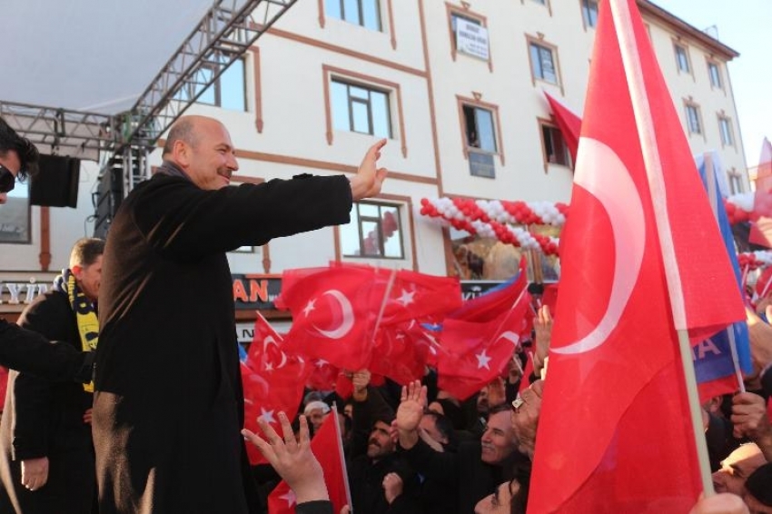 İçişleri Bakanı Soylu: ”Terör örgütü PKK artık milletimizin huzurunu bozamayacak”
