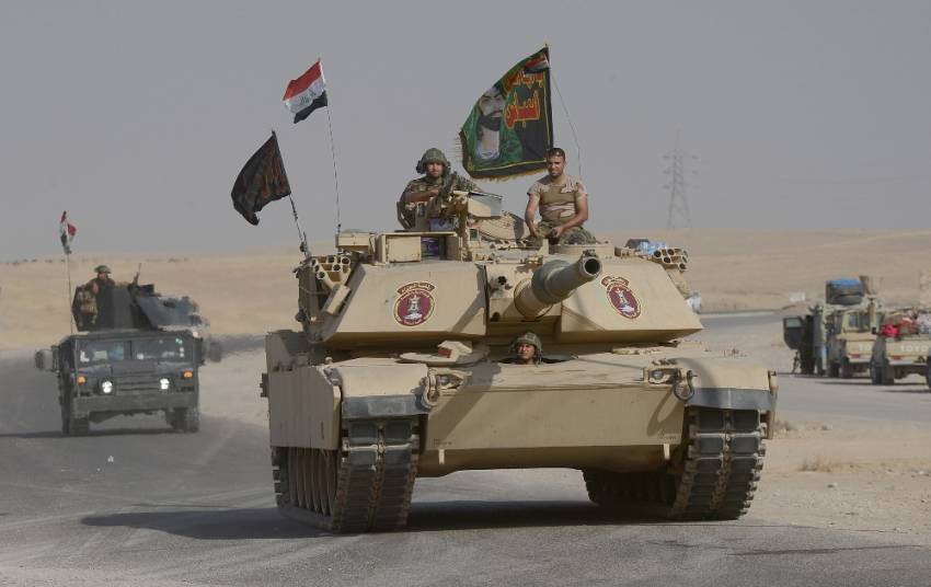 Irak ordusunda dikkat çeken ayrıntı