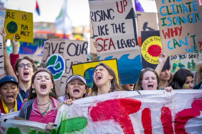 İklim protestoları dünyayı sokağa döktü