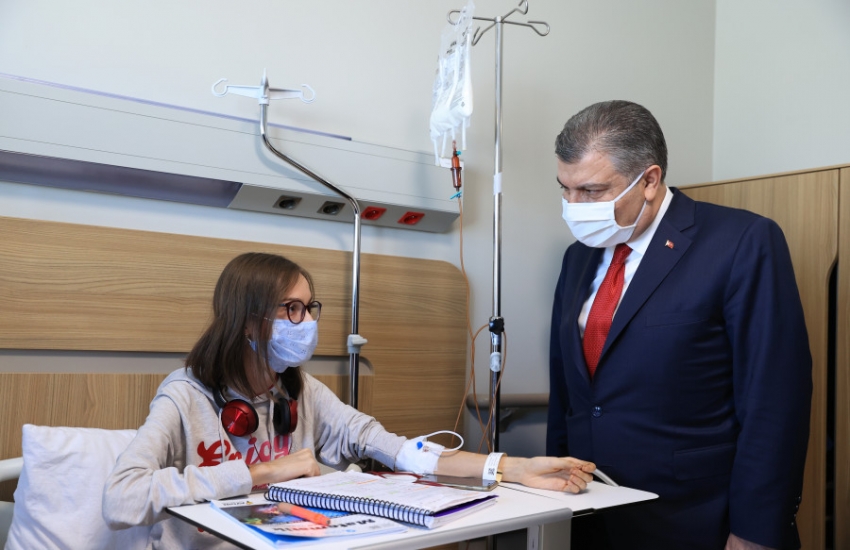Bursa Şehir Hastanesi Bakan Koca'yı ağırladı