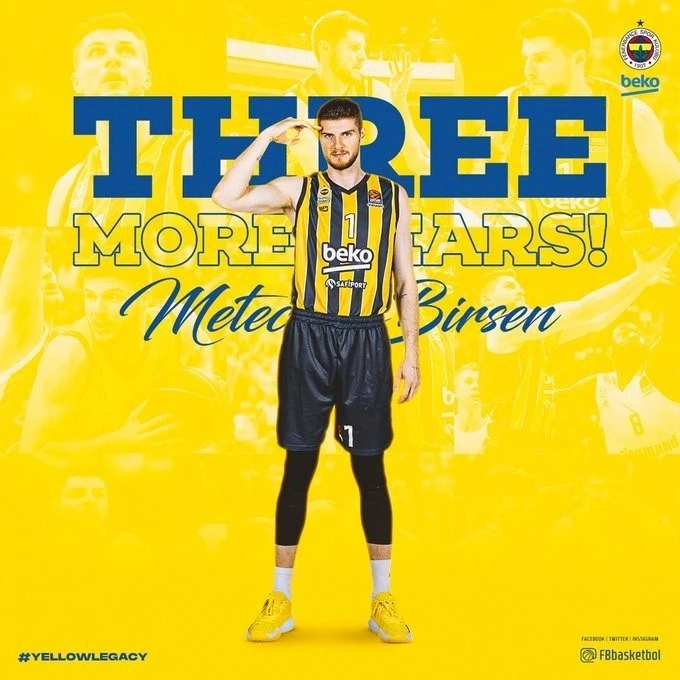 Dyshawn Pierre ve Metecan Birsen, 3 yıl daha Fenerbahçe’de
