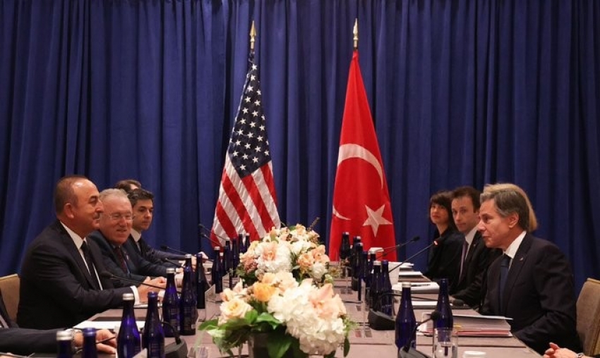 Çavuşoğlu, ABD’li mevkidaşı Blinken ile görüştü