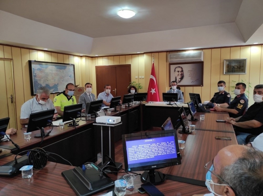 Osmancık ilçe trafik komisyonu toplandı