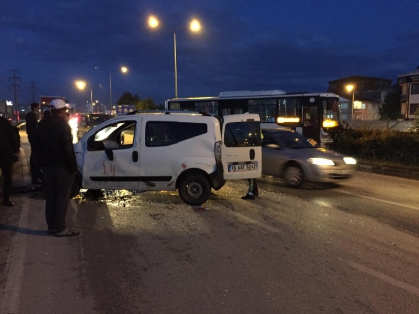 Bursa Ankara yolunda kaza