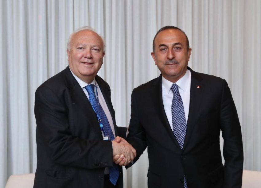 Dışişleri Bakanı Çavuşoğlu, Medeniyetler İttifakı Yüksek Temsilcisi Moratinos’la görüştü