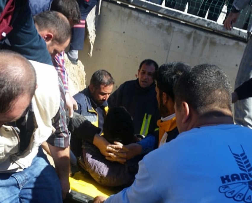 Konya’da istinat duvarı çöktü: 4 yaralı