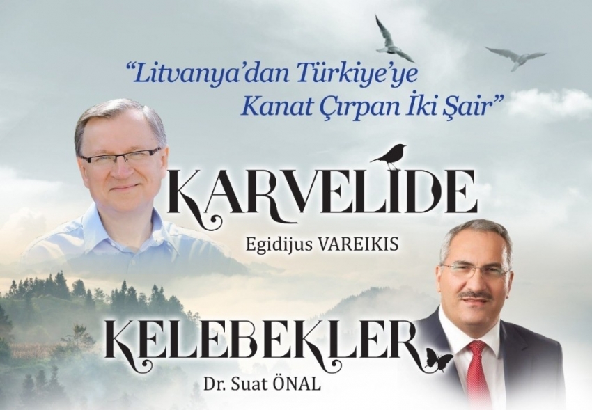 Türkiye ve Litvanya’dan 2 milletvekili şiirlerini bir kitapta buluşturdu