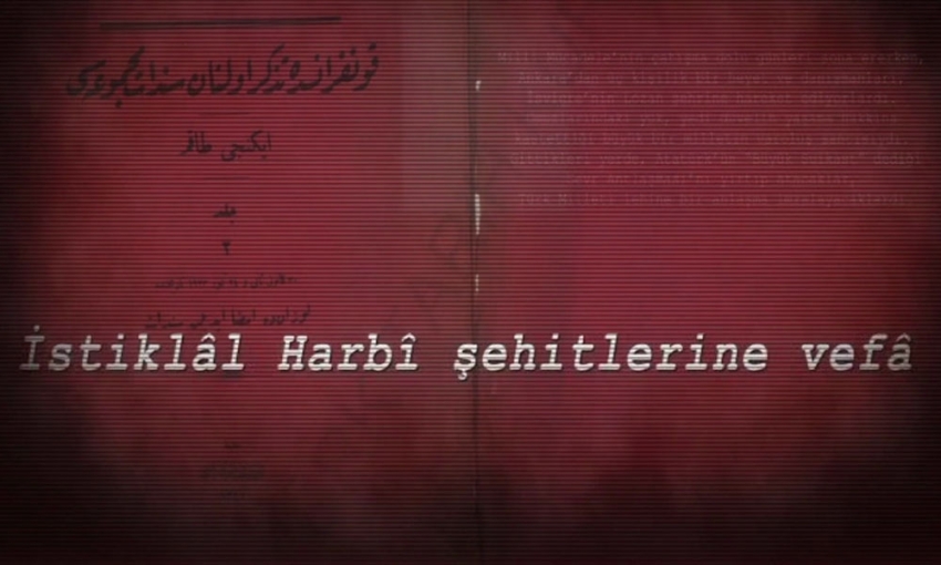 Türk Tarih Kurumundan İstiklal Harbi şehitlerine vefa videosu
