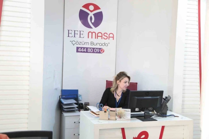 Efe Masa, vatandaşlara çözüm oluyor
