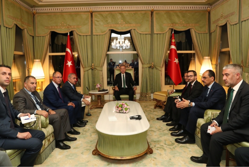Cumhurbaşkanı Erdoğan yabancı devlet başkanlarını ağırladı