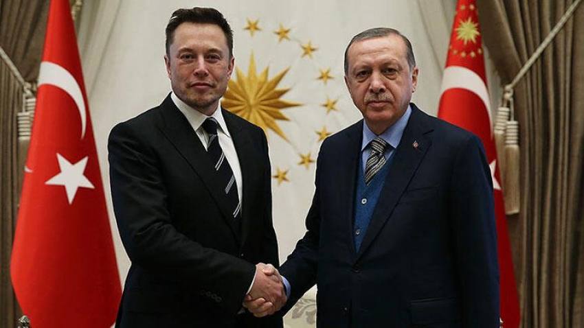  Cumhurbaşkanı Erdoğan Elon Musk ile görüştü