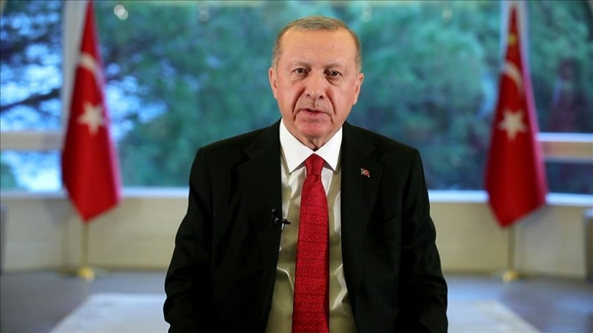 Erdoğan'dan 23 Nisan mesajı