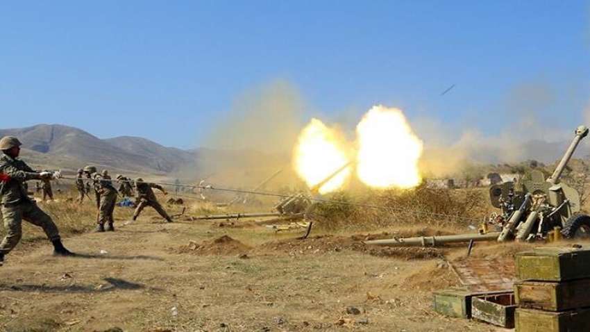 Azerbaycan ordusu Ermenistan'a ağır darbe vurdu! 