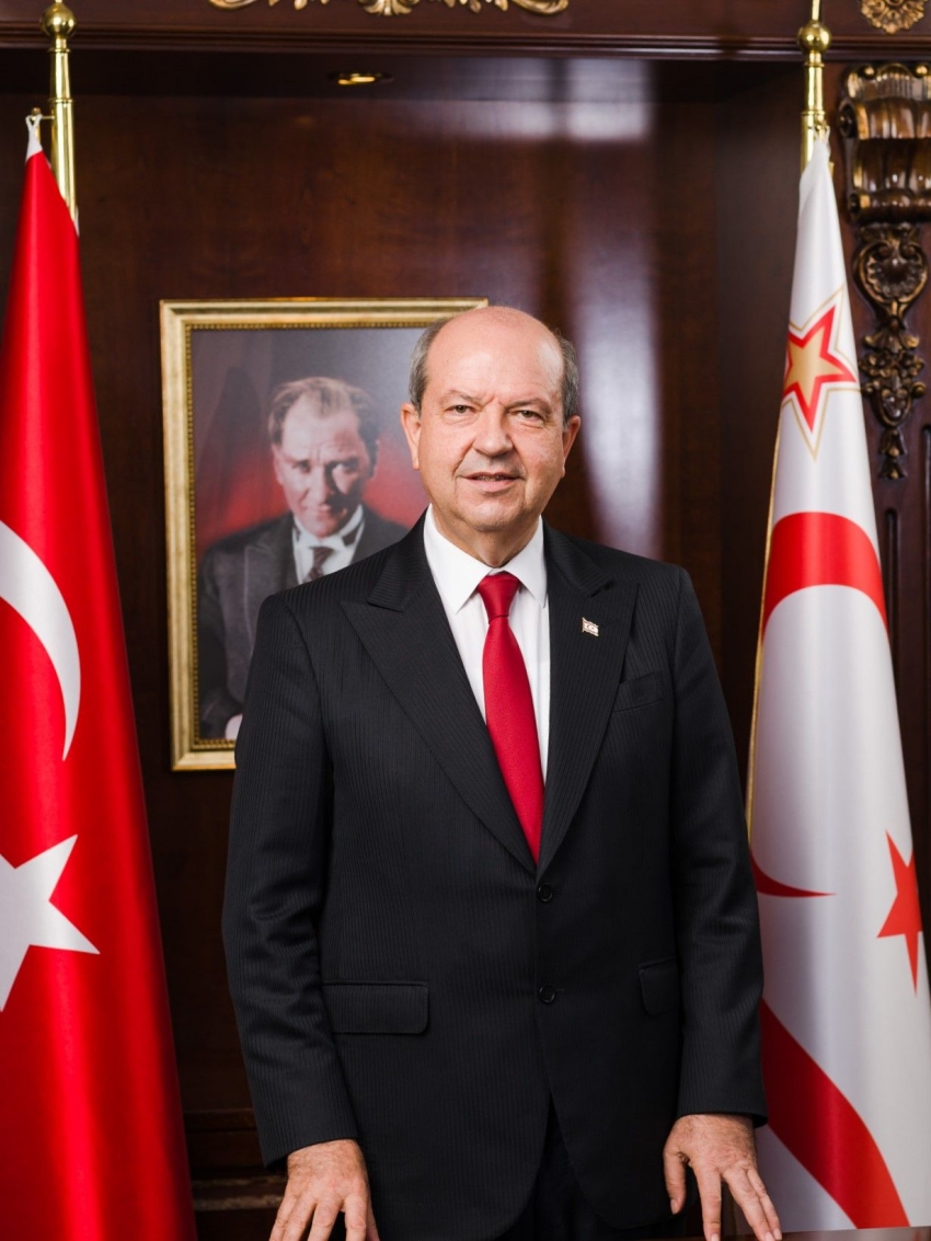 BUÜ Senatosu’ndan KKTC Cumhurbaşkanı Tatar’a “Fahri Doktora”