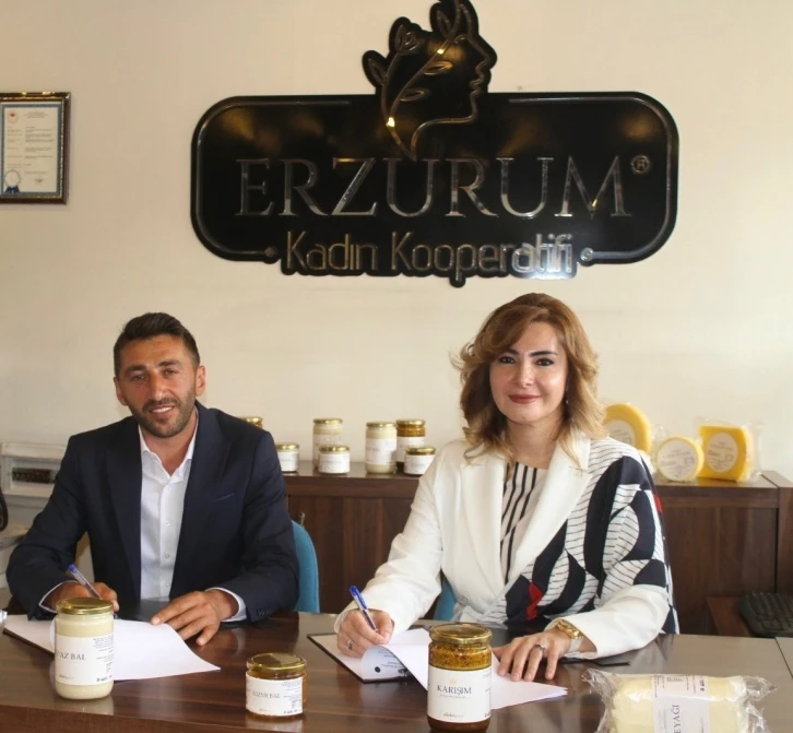 Erzurum Kadın Kooperatifi ve Köyden Gelsin’den işbirliği protokolü
