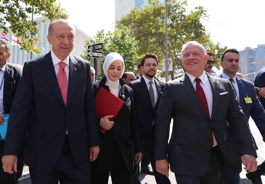 Erdoğan, Ürdün Kralı II. Abdullah ile görüştü