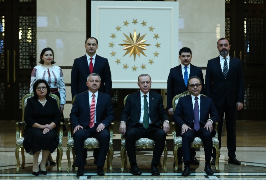 Erdoğan, Moldova Büyükelçisini kabul etti