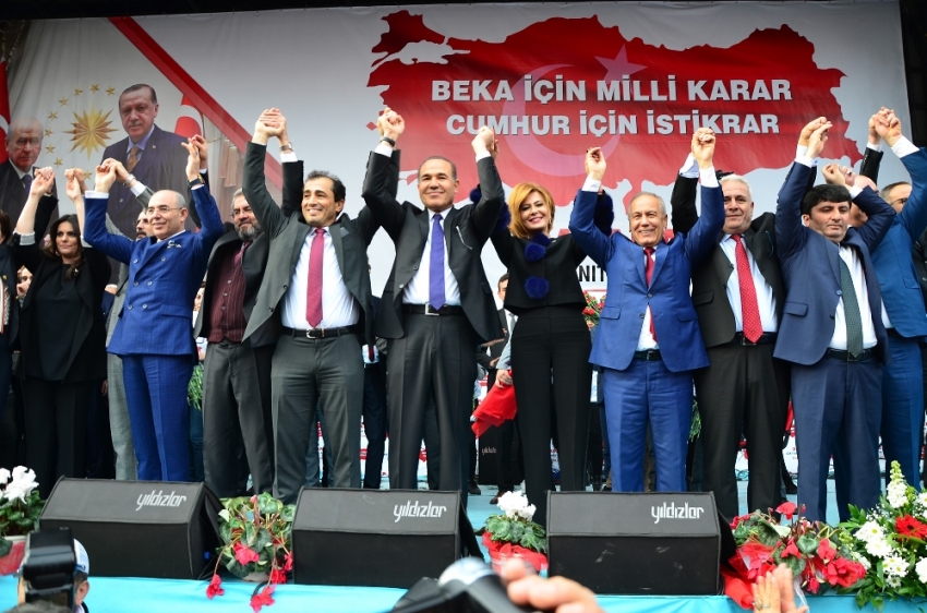 Cumhur İttifakı’nın Adana adayları tanıtıldı