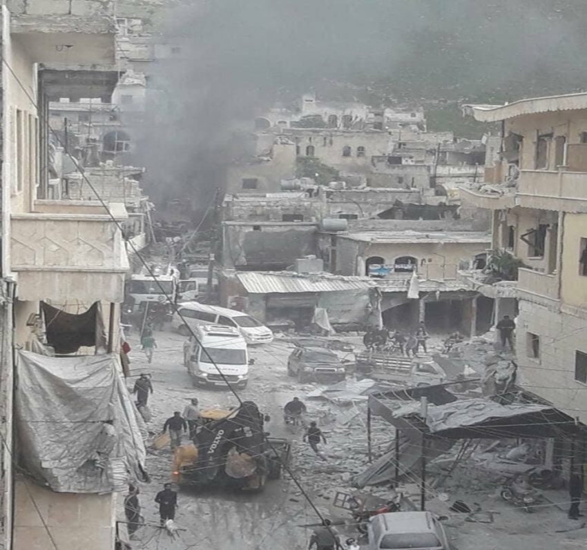 İdlib’de hava saldırısı: 20 ölü