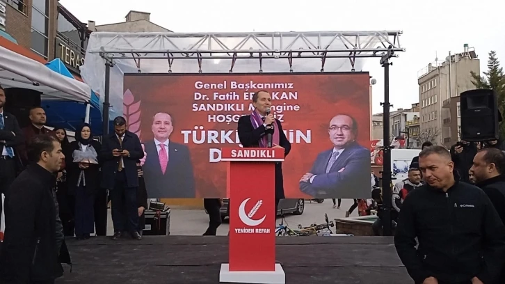 Fatih Erbakan: "Mustafa Çöl Sandıklı’da ustalık dönemiyle devam edecek"
