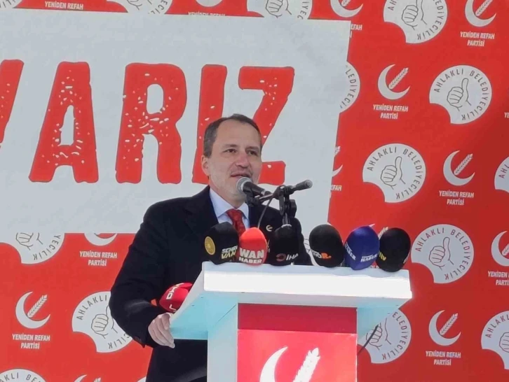 Fatih Erbakan: "Yeniden Refah rüzgarı bütün Türkiye’de en güçlü şekilde esiyor"