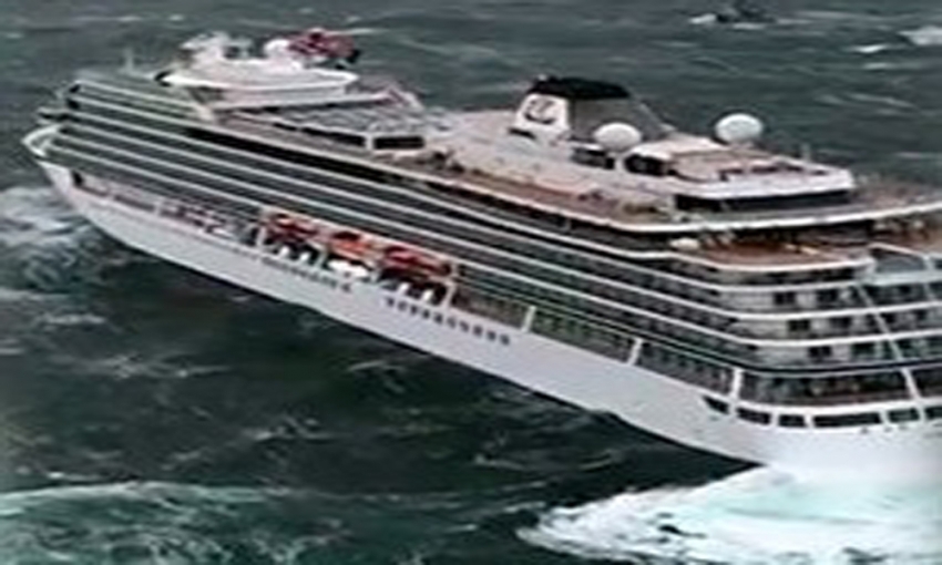 Norveç’te turist gemisi bin 300 yolcuyla denizde sürükleniyor