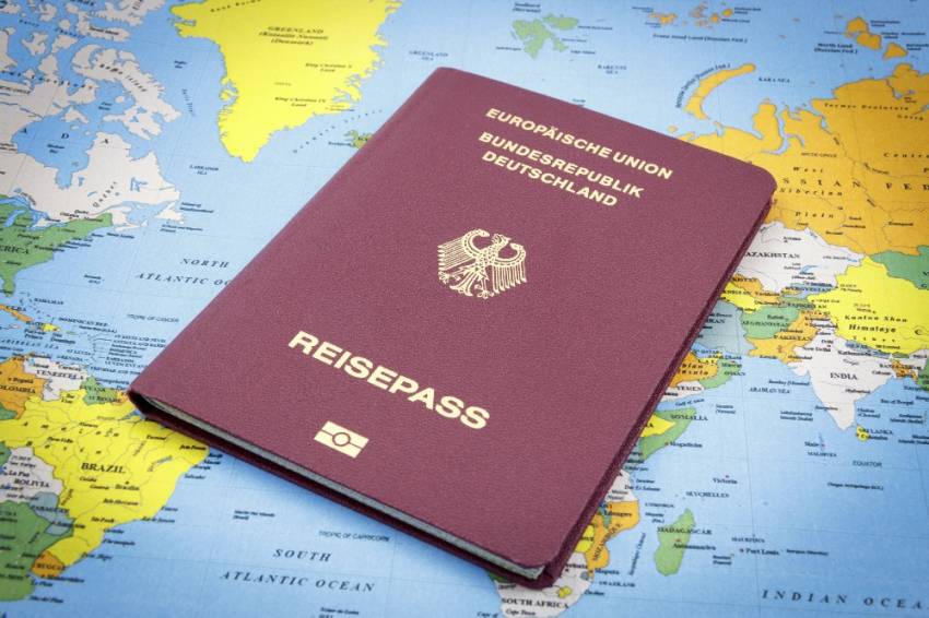 Alman pasaportu yenilendi