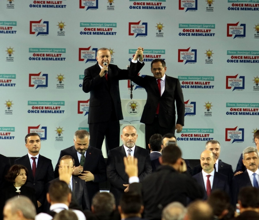 Erdoğan AK Parti’nin Samsun adaylarını açıkladı