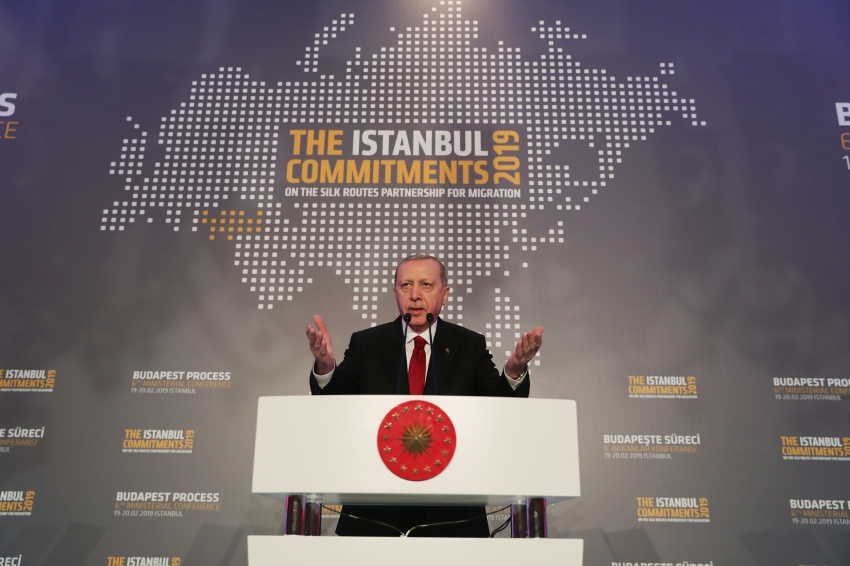 Erdoğan Budepeşte Süreci Konferansı yemeğinde konuştu