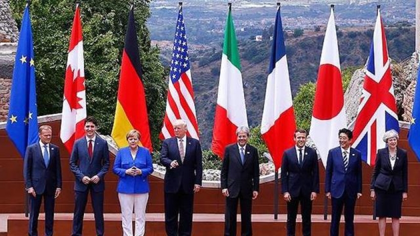 G7 zirvesinde, terör ve şiddete karşı ortak bildiri imzalandı