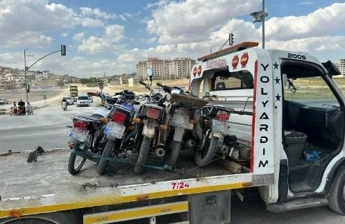 Gaziantep’te motosiklet uygulaması

