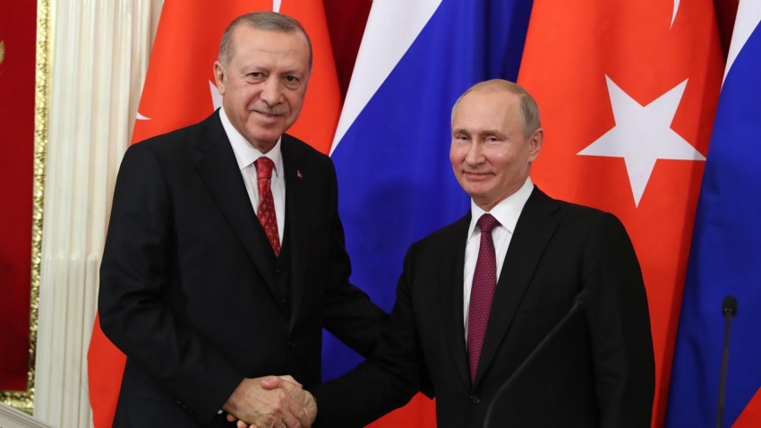 Erdoğan-Putin görüşmesi
