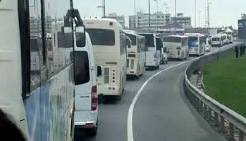 Taraftarlar 35 otobüsle İstanbul’a gidecek
