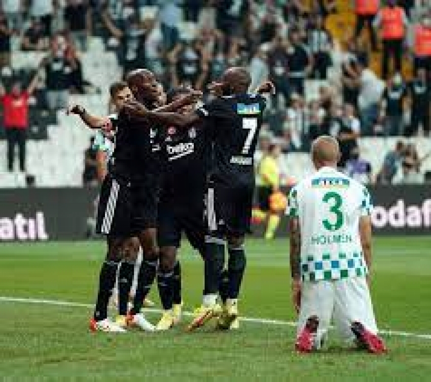 Beşiktaş -Rizespor maçını ev sahibi İstanbul ekibi kazandı