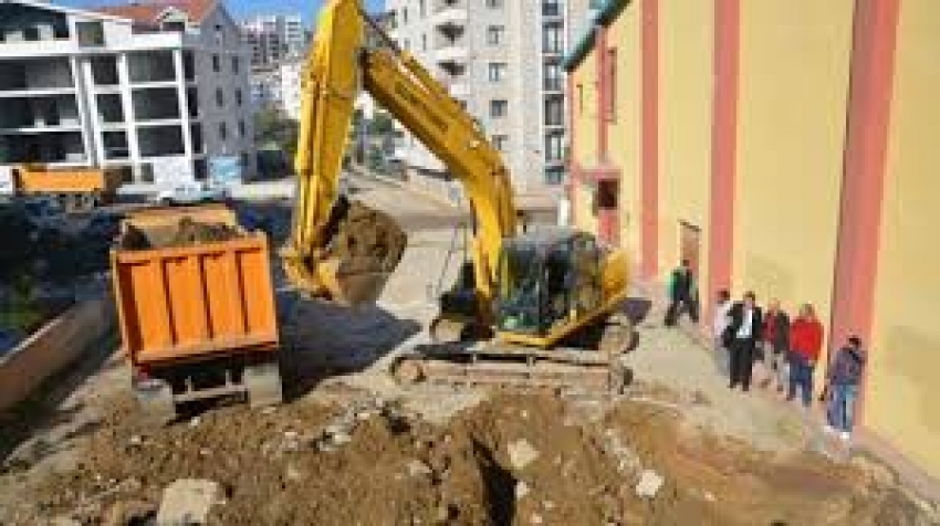 Mudanya'da antrenman salonu inşaatı hızlı ilerliyor