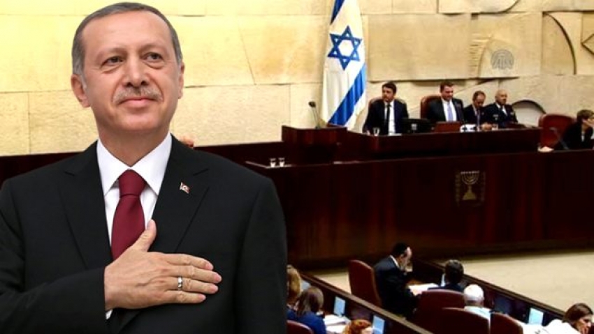 İsrail Meclisi'nde, Erdoğan tartışması