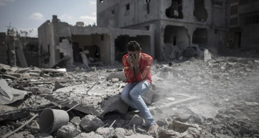 İsrail yine rahat durmuyor! Gazze'ye hava saldırısı