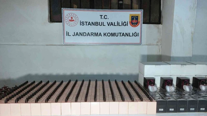 İstanbul'da 5 milyon 690 bin TL olan sahte parfüm ele geçirildi