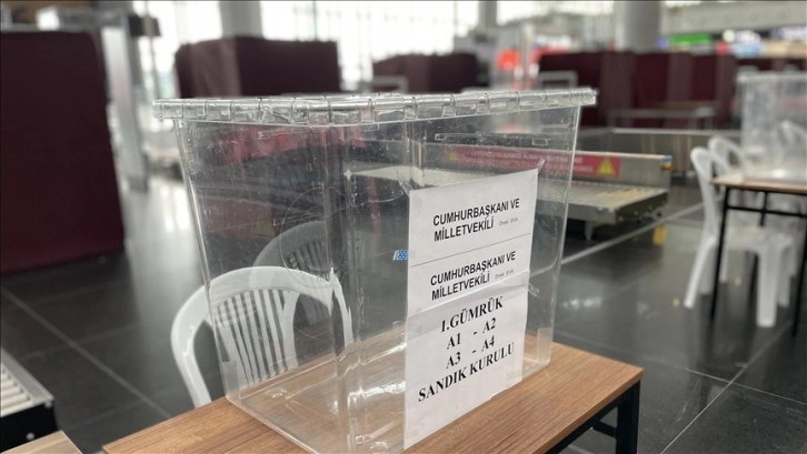 İstanbul Havalimanı'nda seçim sandıkları ikinci tura hazır