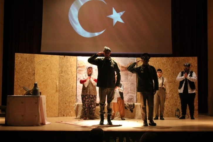 KBÜ’de "Kurtuluş Anadolu" adlı tiyatro gösterimi
