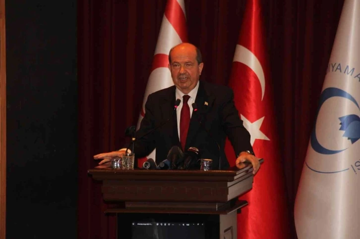 KKTC Cumhurbaşkanı Tatar, Adıyaman'da konferans verdi