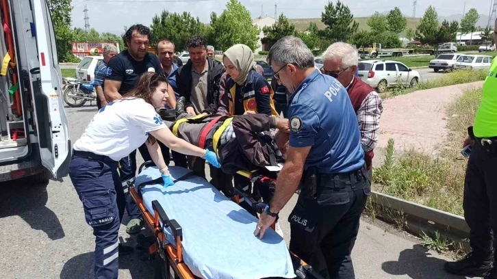 Konya’da motosiklet kazası: 1 yaralı
