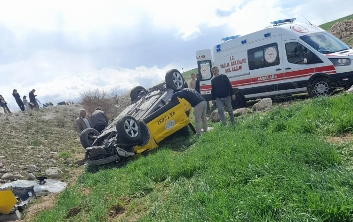Konya’da otomobil devrildi: 1 yaralı
